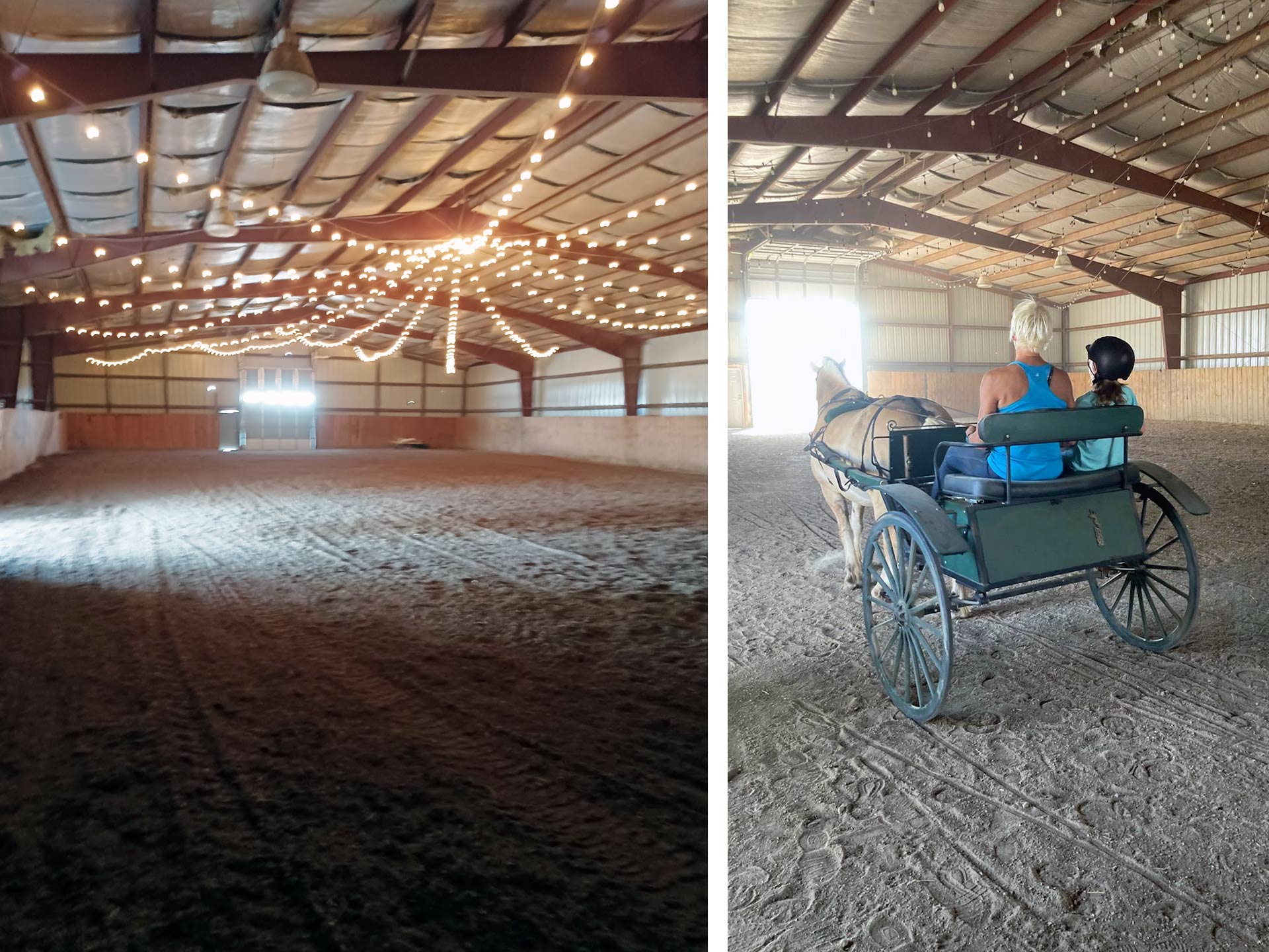 Angel Horses' vast indoor arena offers a blank slate for you to create a truly custom and memorable event.